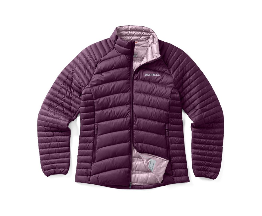 Merrell Jackets Purple - Ridgevent™ Thermo - Womens 35IMSOQWJ